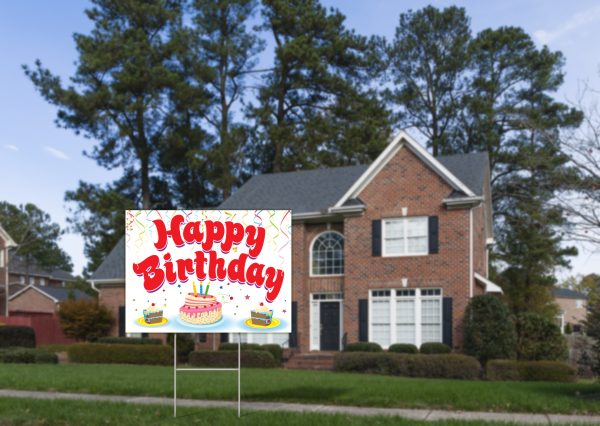 Birthday Lawn Sign 3