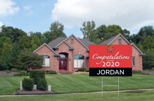 Graduation Lawn Sign 3