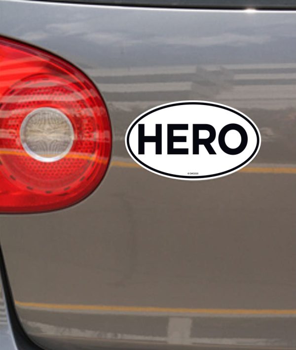 Hero Car Decal